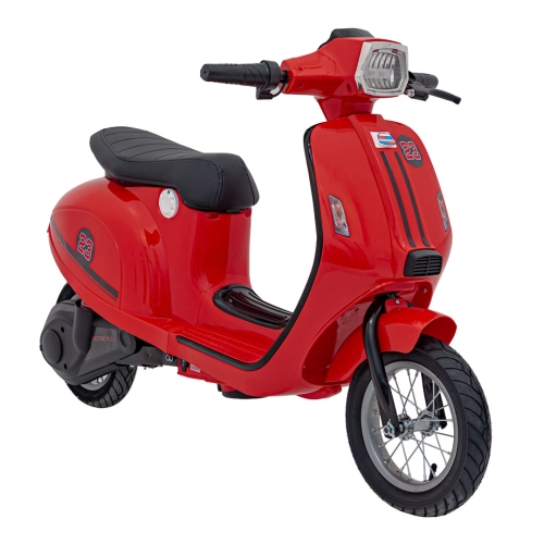 Pojazd Skuter dla dzieci na akumulator Retro 23 Czerwony SX2438.CR